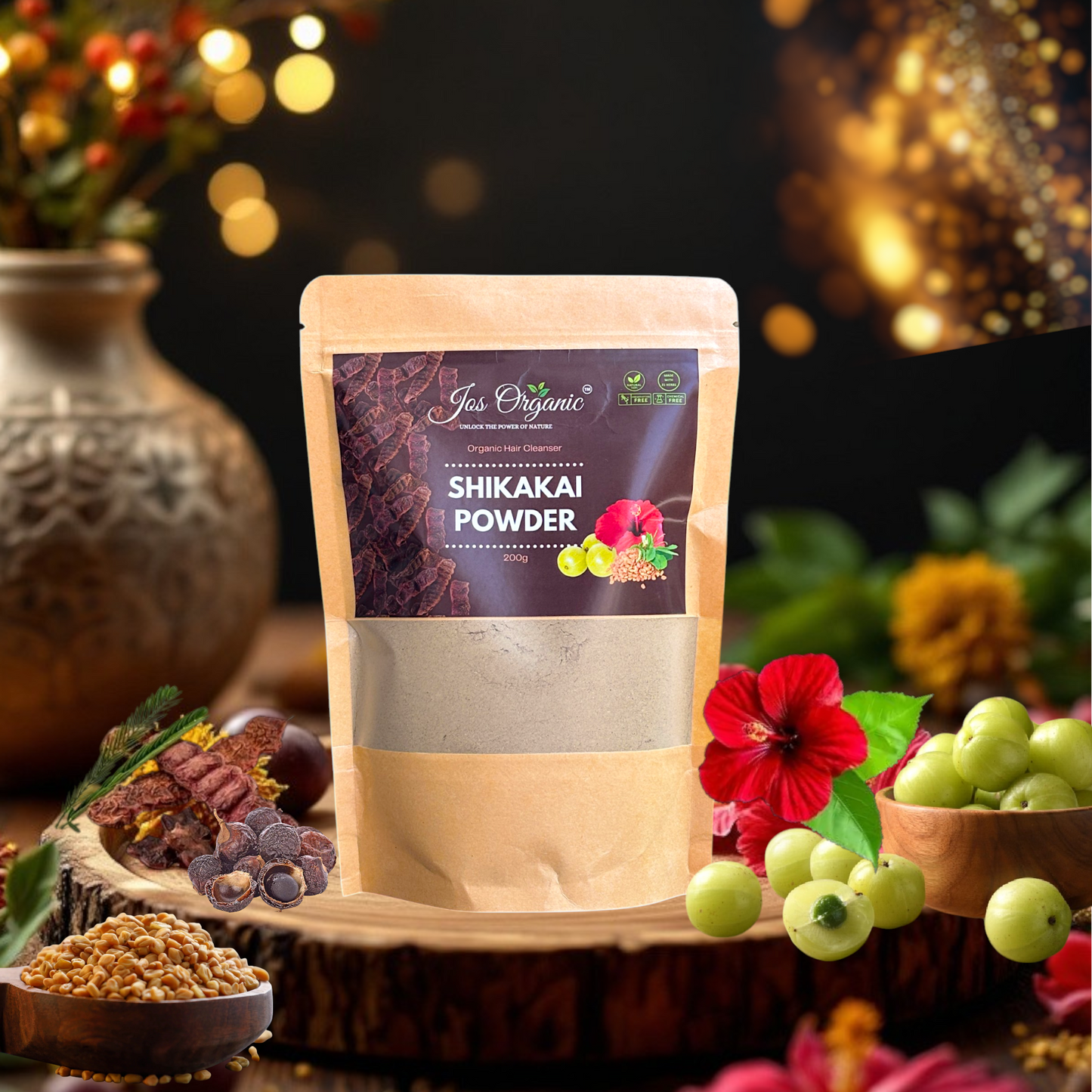 Shikakai Powder - Hair Cleanser