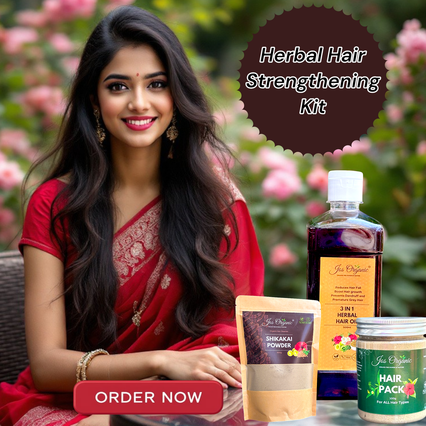 Herbal Hair Strengthening Kit