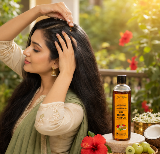 3 in 1 Herbal Hair Oil