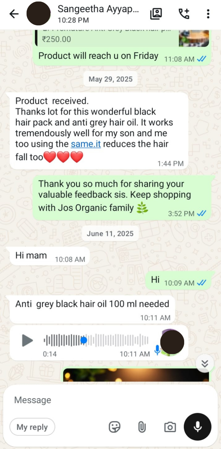 Shikakai WhatsApp review
