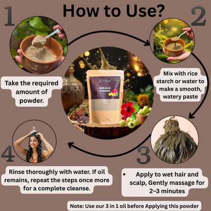 Shikakai Powder - Hair Cleanser