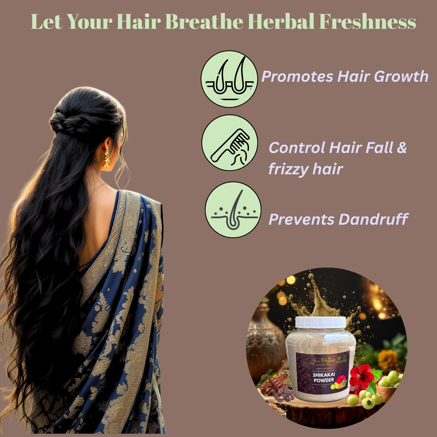 Shikakai Powder - Hair Cleanser