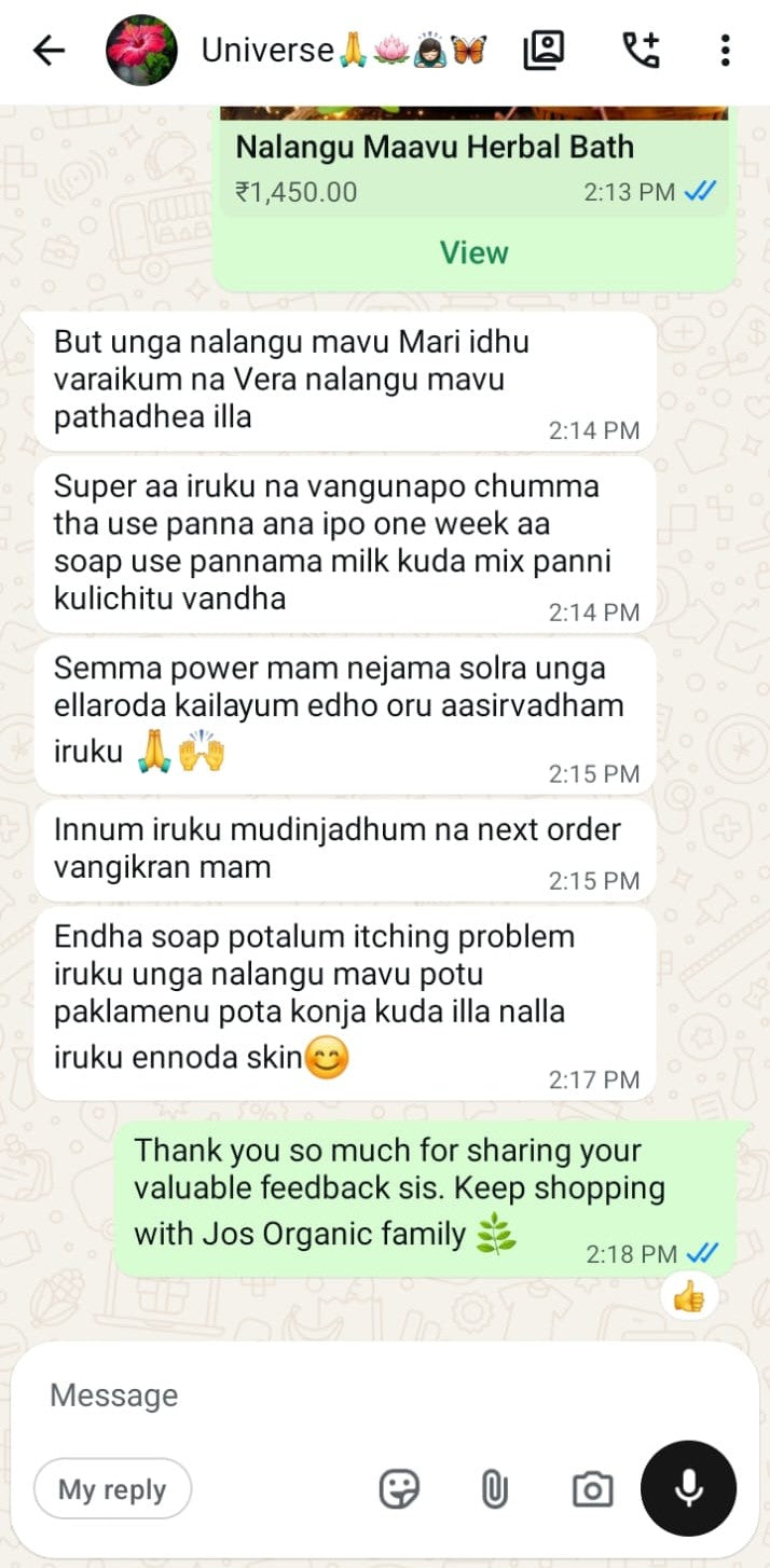 Nalangu Maavu WhatsApp review