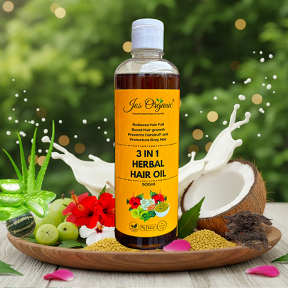 3 in 1 Herbal Hair Oil