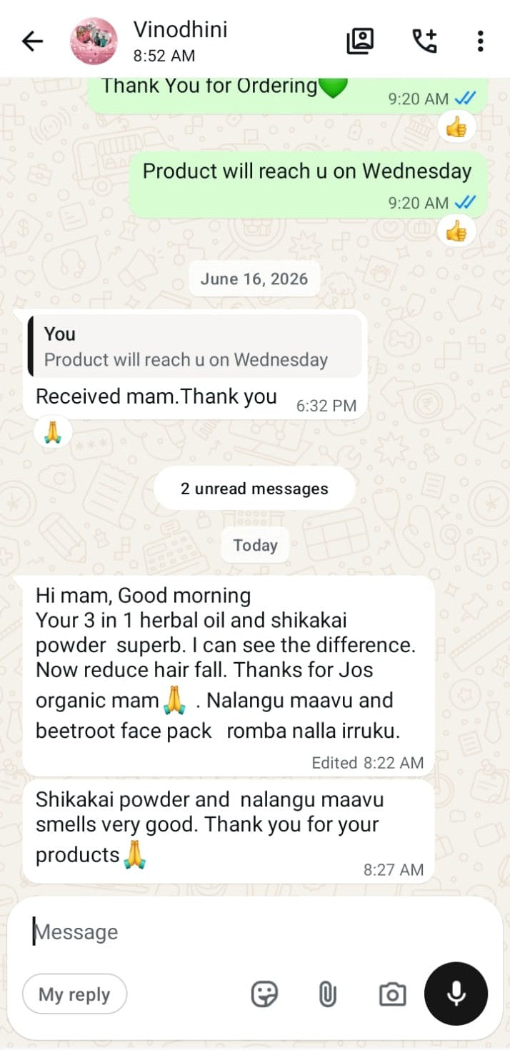 Shikakai WhatsApp review