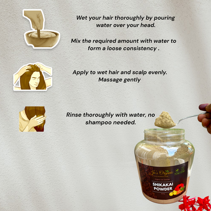 Shikakai Powder - Hair Cleanser
