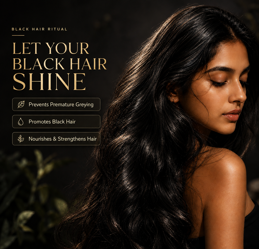 Anti-Grey Black Hair Oil