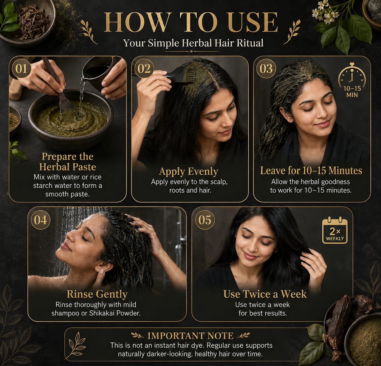 Premature Control Anti- Grey Black Hair Kit