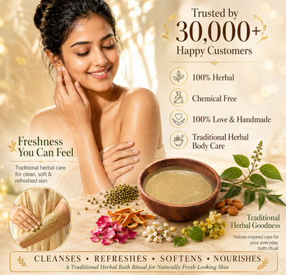 Herbal Bath Powder - Nalangu Maavu