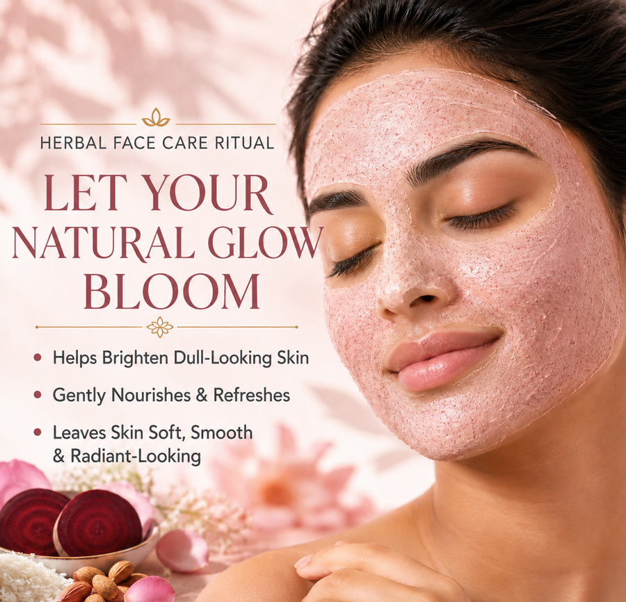 Beetroot & Rice Rose Face Pack