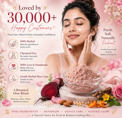Beetroot & Rice Rose Face Pack