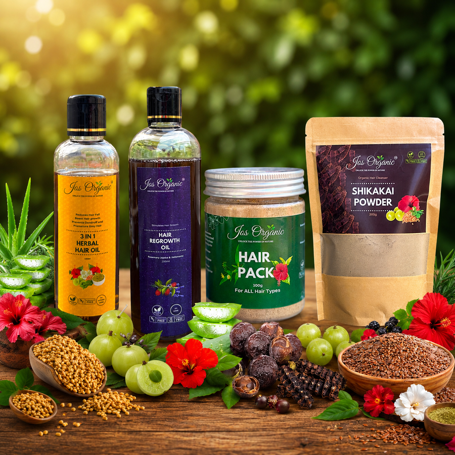 Bald and Regrowth hair kit