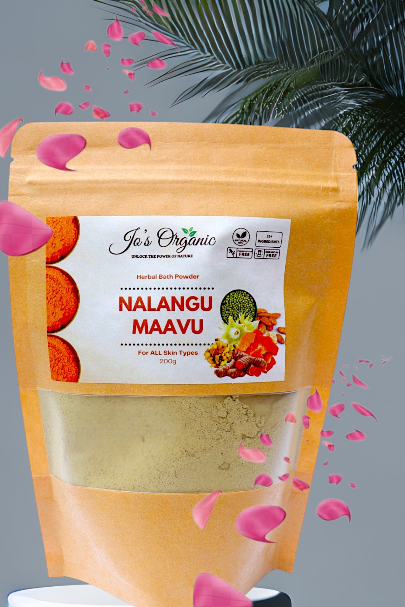 Herbal Bath Powder - Nalangu Maavu