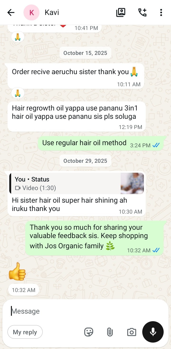 Regrowth Oil WhatsApp review