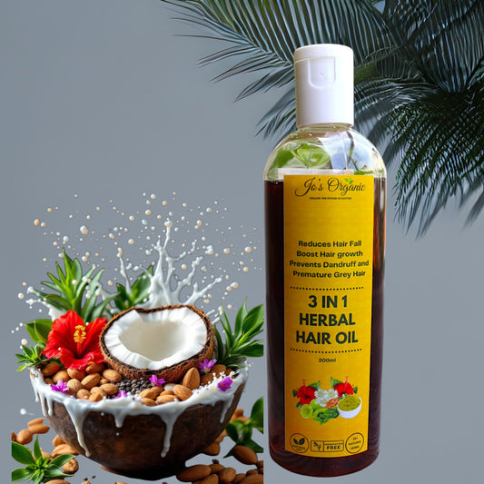 3 in 1 Herbal Hair Oil