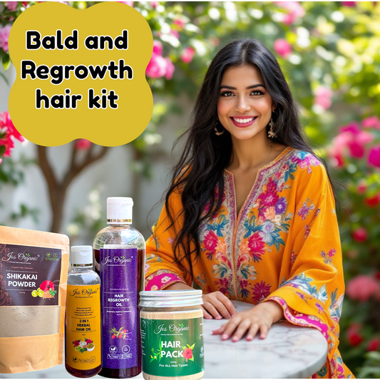 Bald and Regrowth hair kit