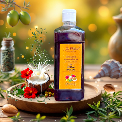 3 in 1 Herbal Hair Oil