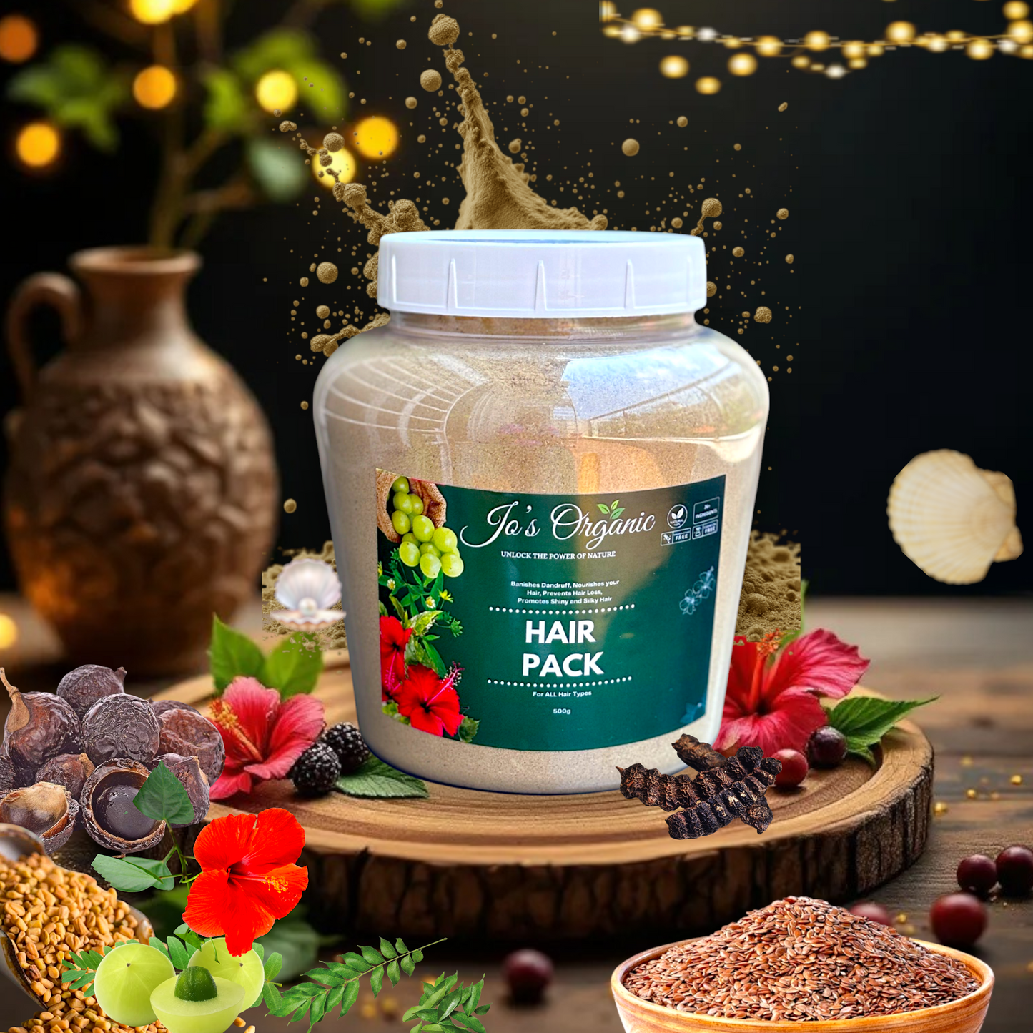Herbal Hair Pack
