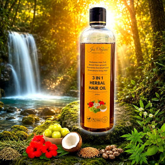 3 in 1 Herbal Hair Oil