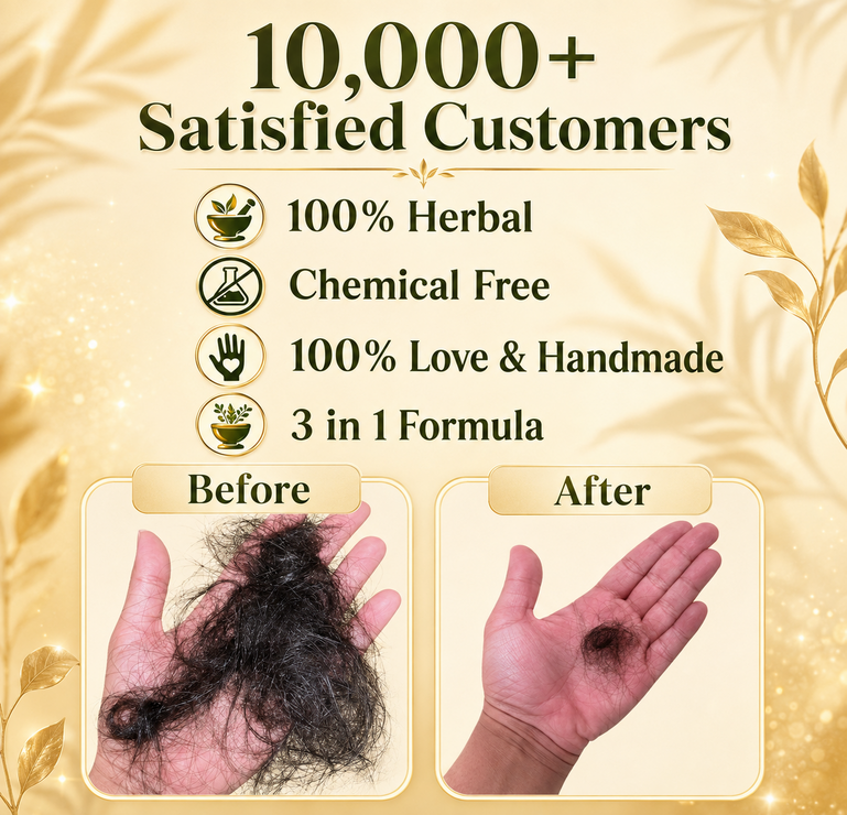 3 in 1 Herbal Hair Oil