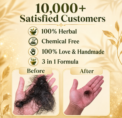 3 in 1 Herbal Hair Oil